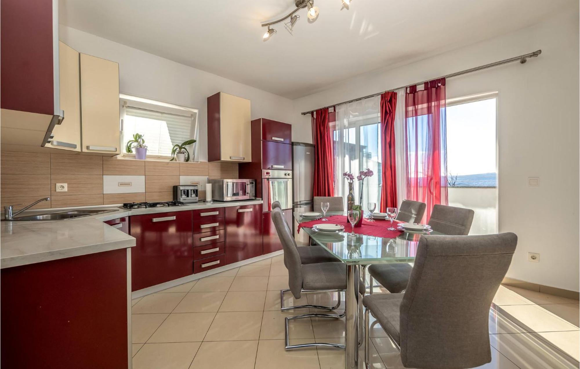 Nice Apartment In Crikvenica With House Sea View Exterior foto